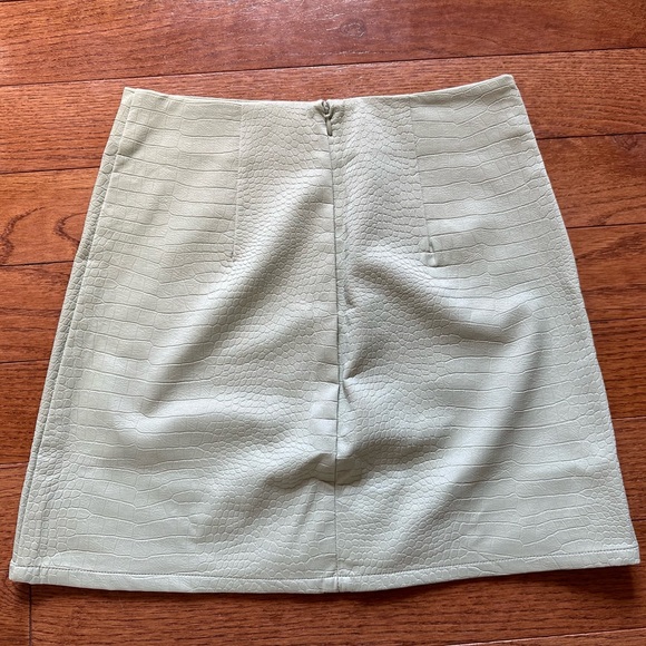 Nanamacs mint textured skirt - Picture 4 of 11